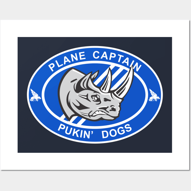 VFA-143 Pukin' Dogs - Rhino Wall Art by MBK